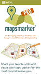 Mobile Screenshot of mapsmarker.com